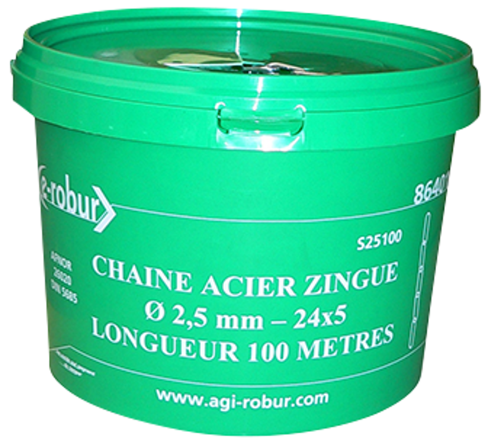 S25100 SEAU CHAINE 2.5X100ML
