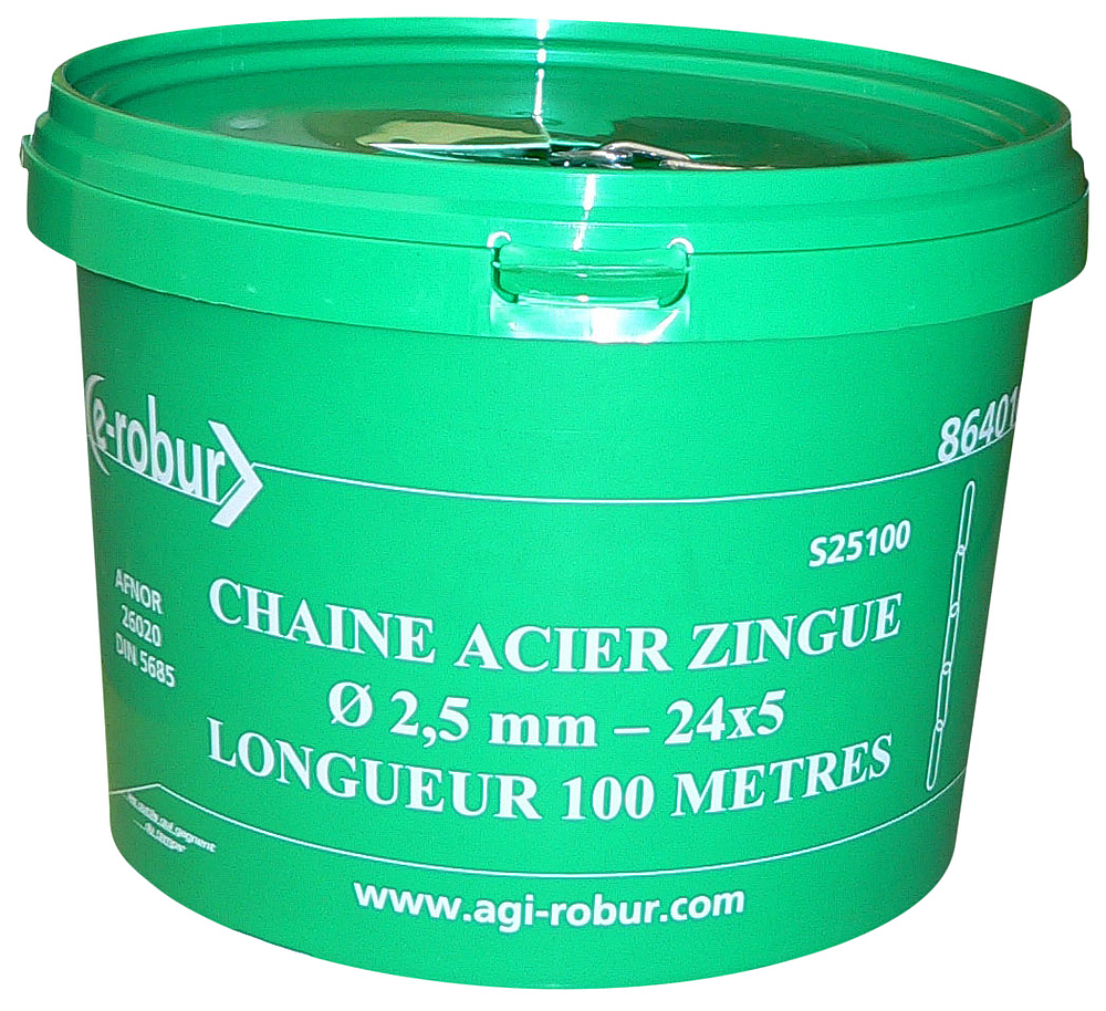 S25100 SEAU CHAINE 2.5X100ML
