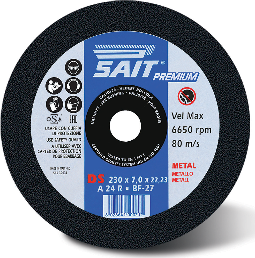 Disque d'ébarbage 125 x 6,0 x 22,23  A 24 R