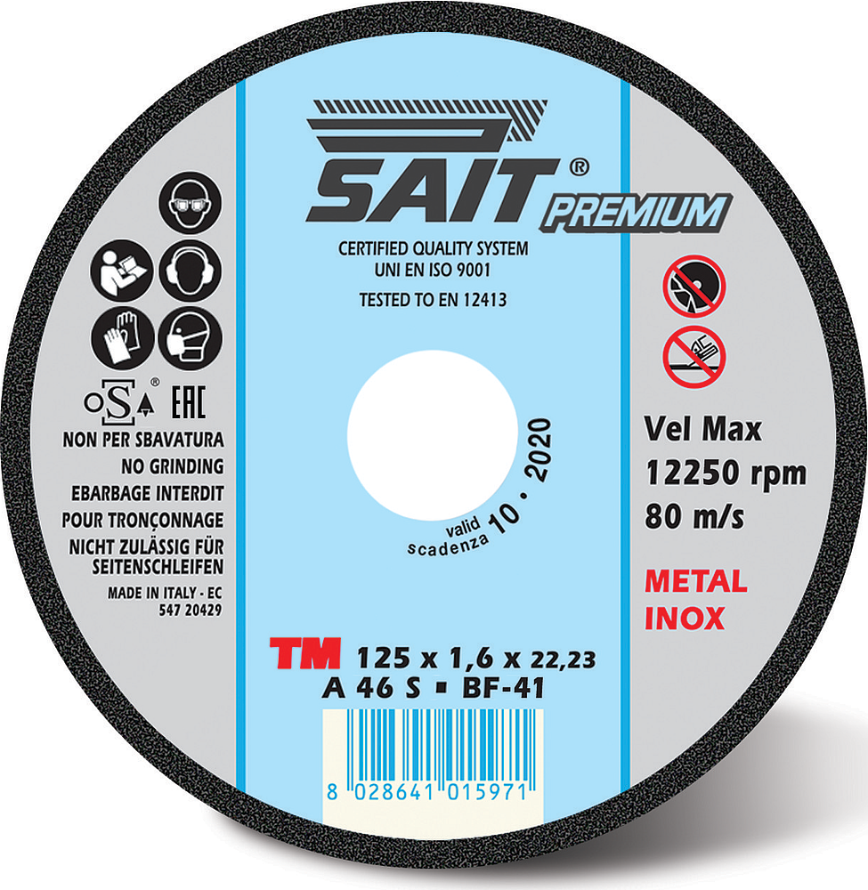 Disque de tronçonnage plat PREMIUM TM - Vignette 2