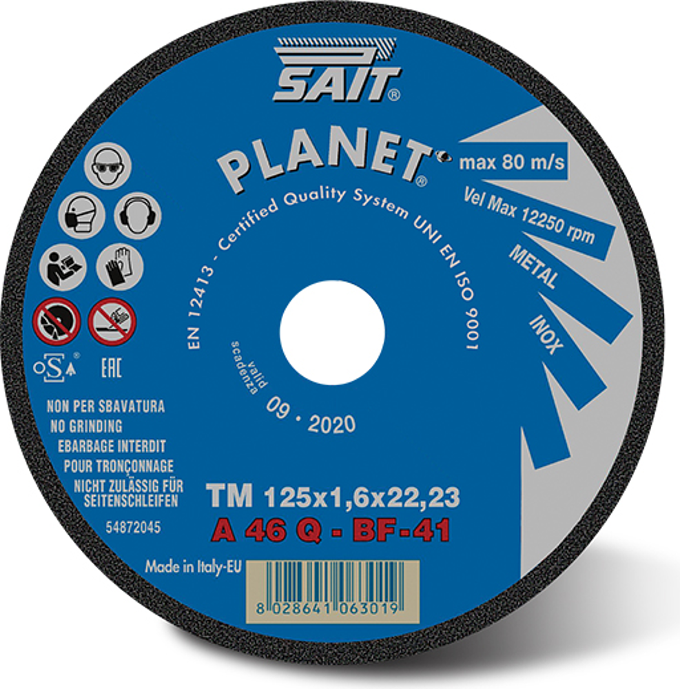 Disque de tronçonnage plat A 46 Q PLANET-TM - Vignette 2
