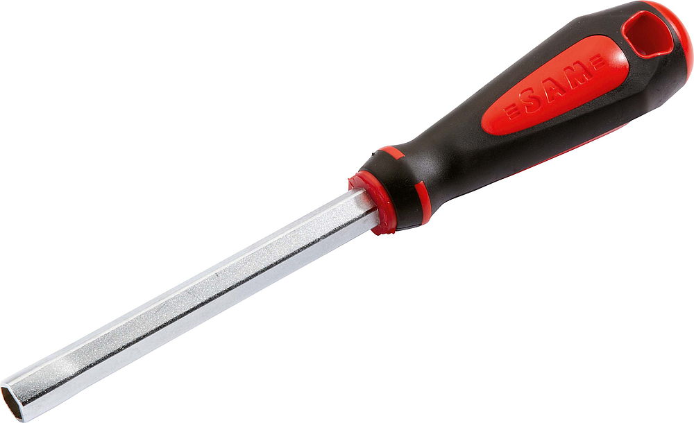 Clé à douille emmanchée bimatière 6 pans - Vignette 3