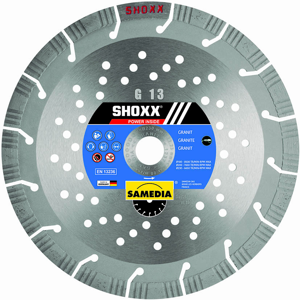 DISQUE DIAMANTÉ HD SHOXX