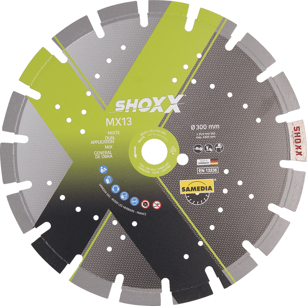 DISQUE DIAMANT SHOXX MX13