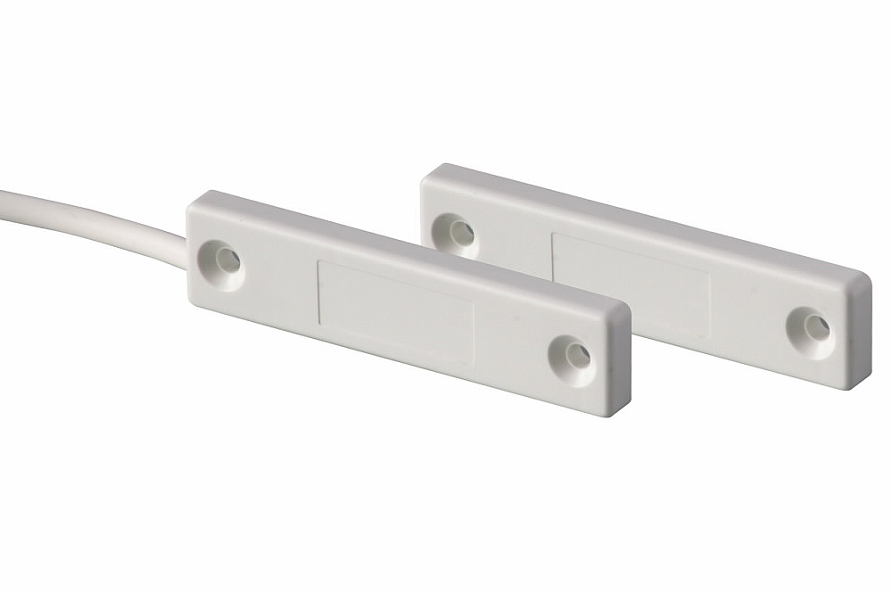 10 Contacts plastique blanc