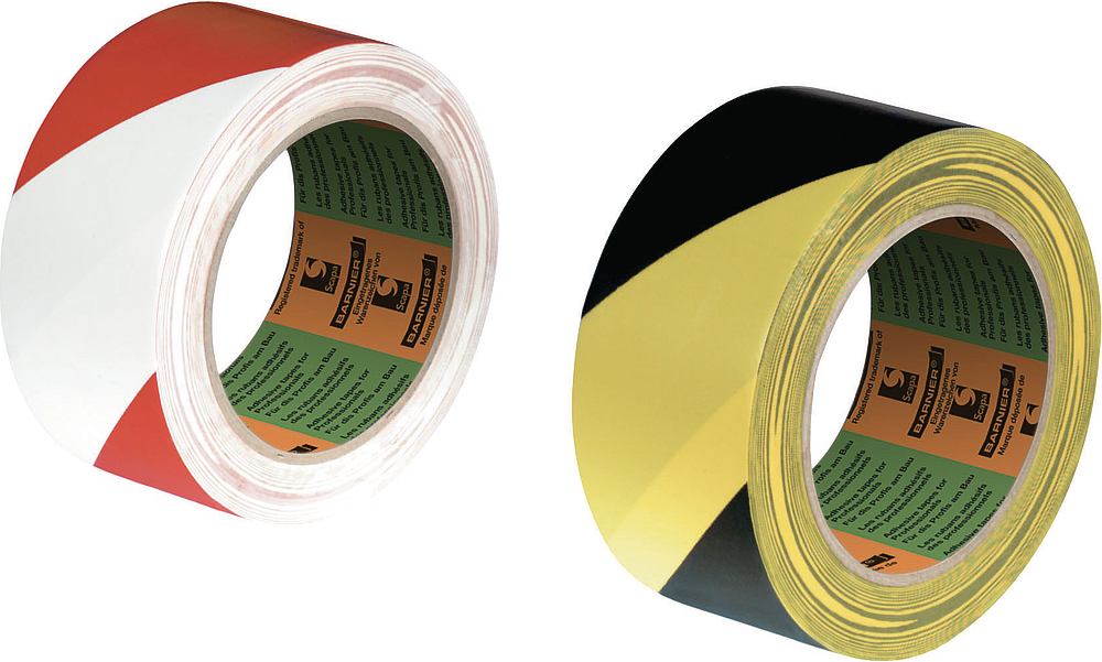 Adhésif Signal  50mm (33m) Vinyle plastifié zébré 2724 SCAPA - Vignette 2