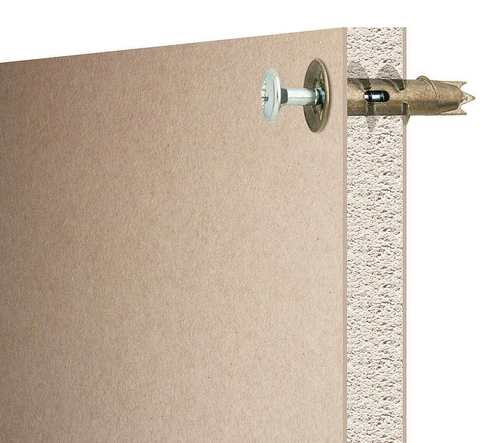 cheville autoperceuse plâtre - zamak - vis TR