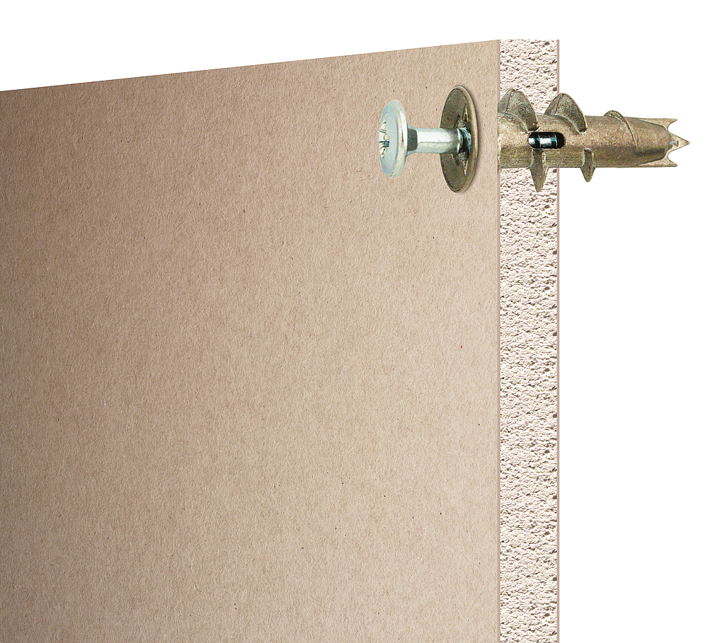 cheville autoperceuse plâtre - zamak - vis TR