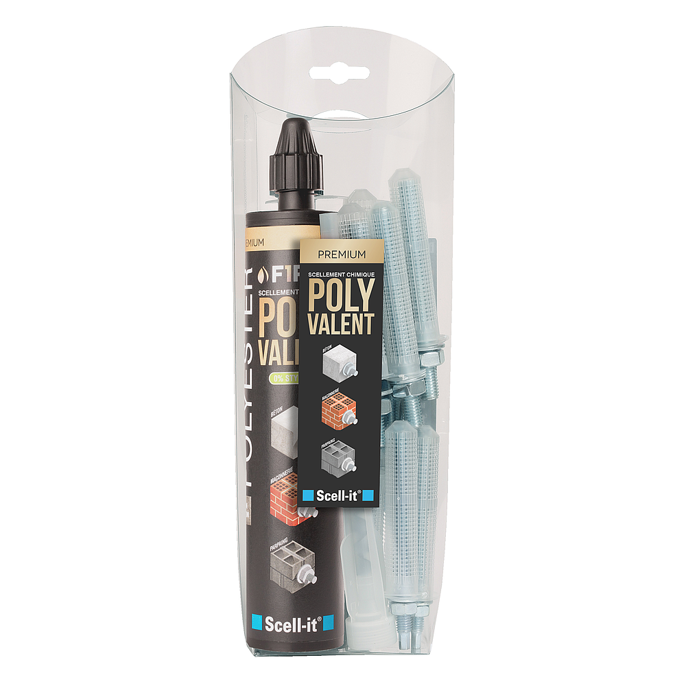 kit scellement chimique 300ml