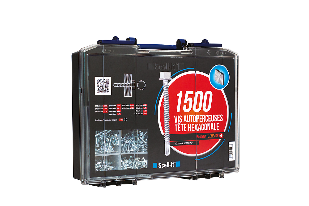 Coffret 1500 vis autoperceuses