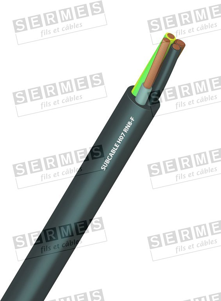 H07RN8F 4G2,5 TGL SUBCABLE    *COUPE*