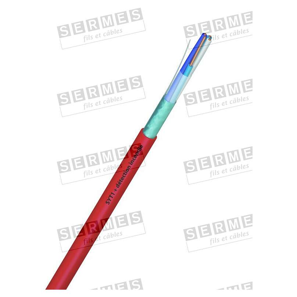SYT1 2P  0,813 AWG20 GR FAST *C100*