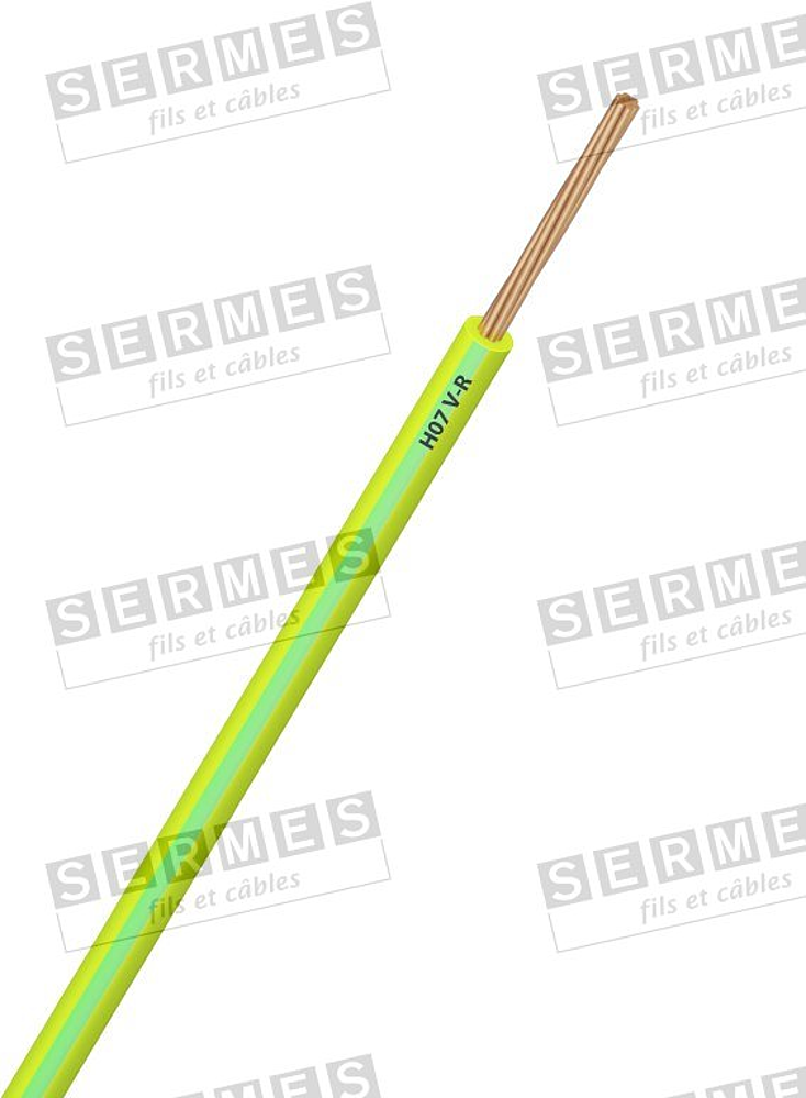 H07VR 25 VERT JAUNE *C100*