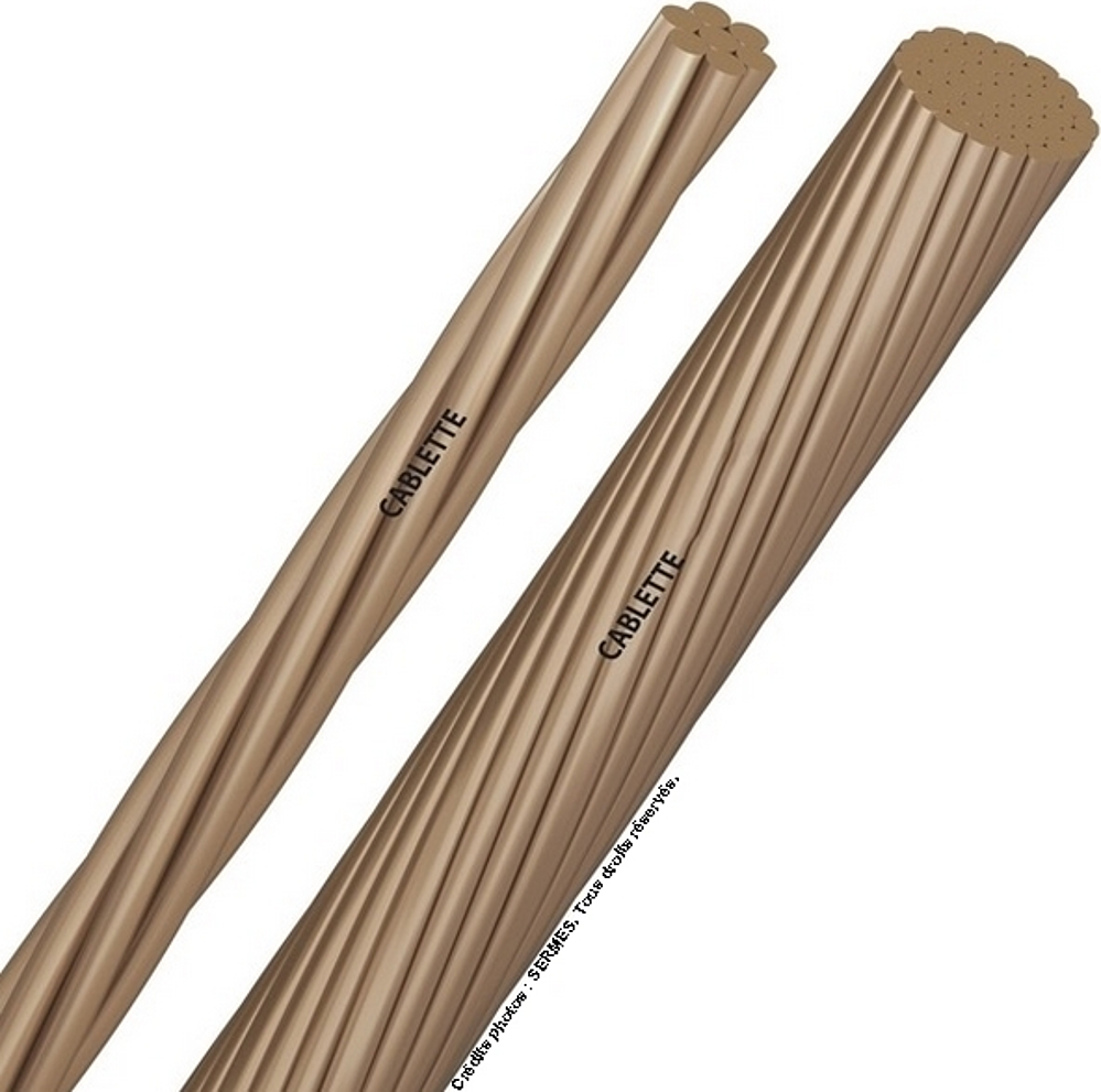 CAB CU25 CABLETTE CUIVRE NUE *COUPE*