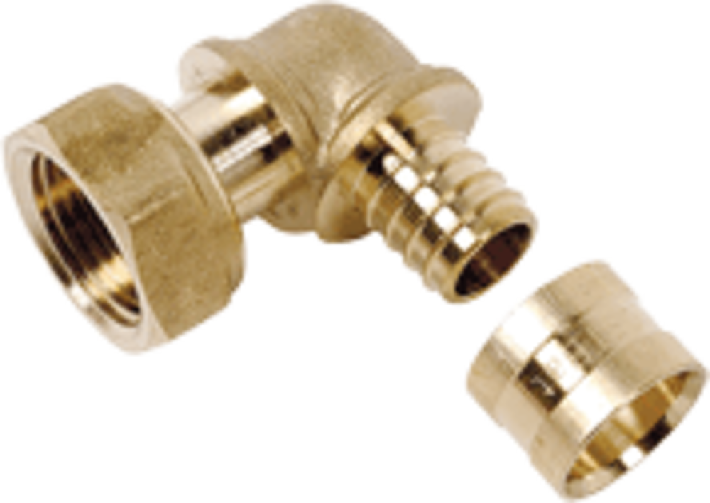 COUDE PER SORTIE DE CLOISON TUBE  13x16