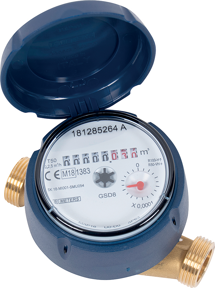 Compteur Div. EF DN15 M3/4 MID R100 L110 CPT 1701015/1741015