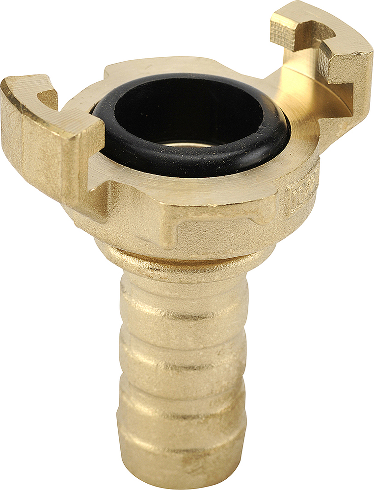 Raccord Express cannelé à colleret  avec joint noir - Vignette 3