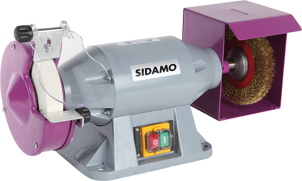 Touret à meuler meule-brosse 150mm 230V