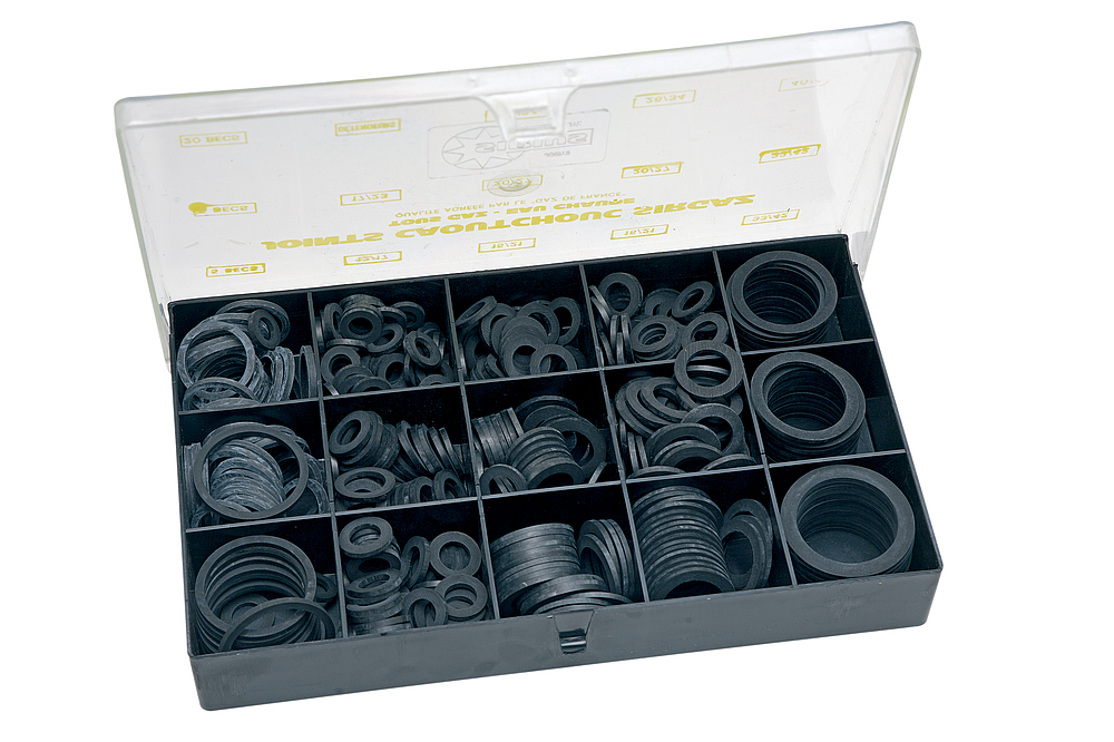 Joint SIRGAZ EAU, HUILE,.. MAXI 120°C (490): 88  EN 3/8   155 EN  1/2   40  EN  5/8   70  EN  3/4   40  EN  1   30  EN  1  1/4 15  EN  1  1/2 40  5BECS