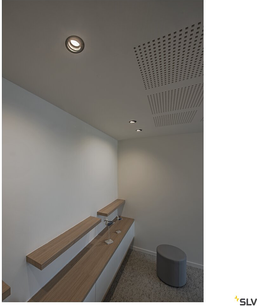 NEW TRIA 68 ROND noir GU10