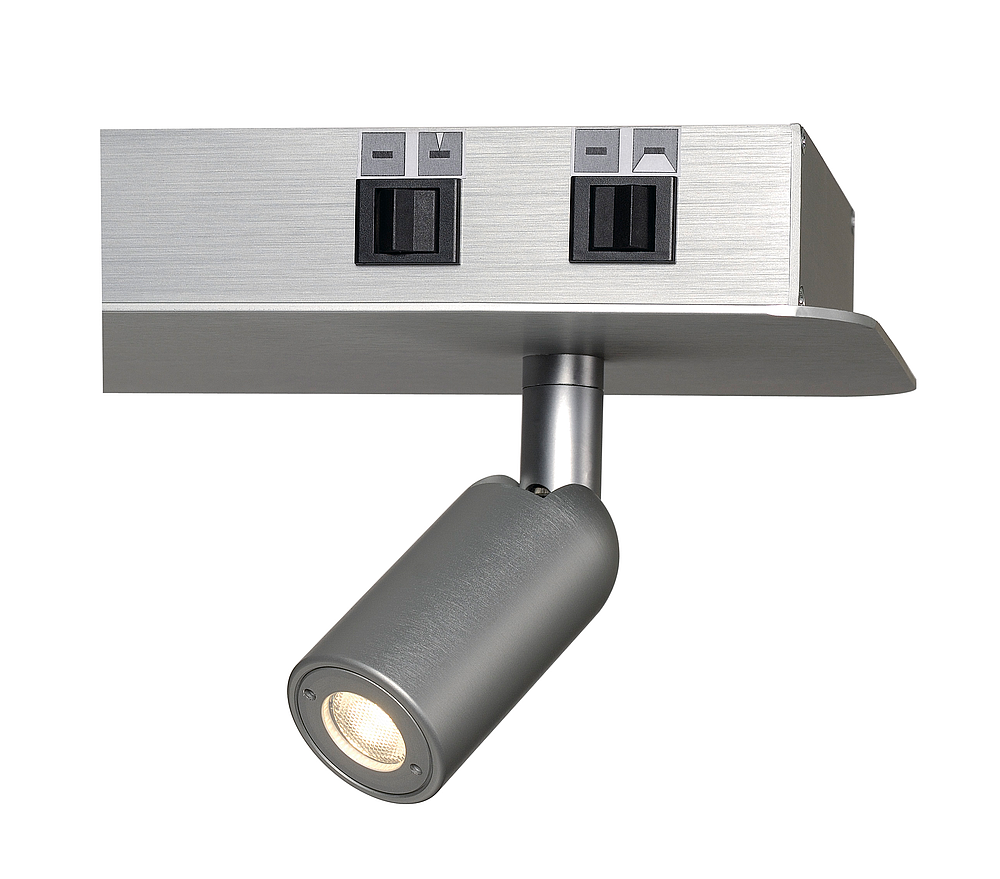 NAPIA TWIN applique alu brossé