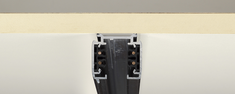 S-TRACK Rail 2m noir