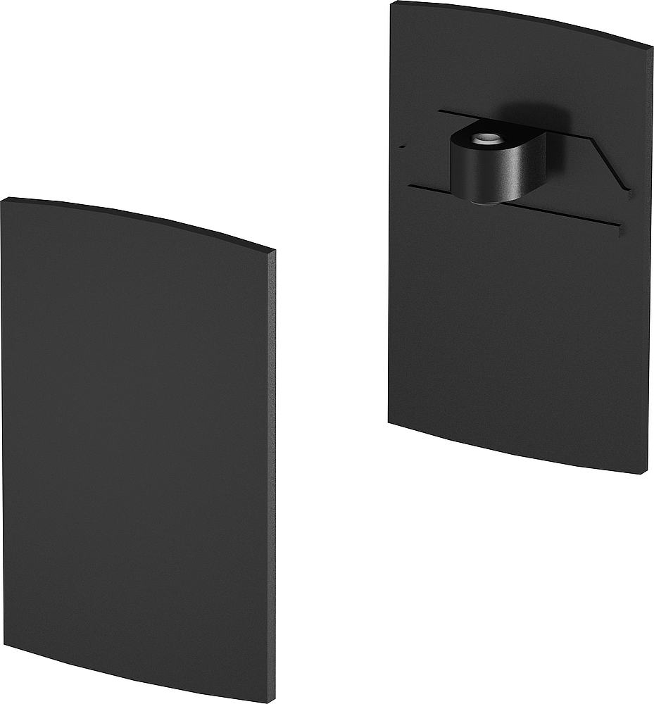 Embouts H-PROFIL noir