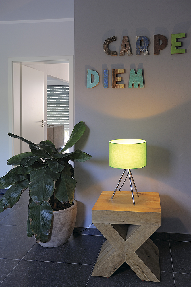 FENDA pied de lampe chrome 40W
