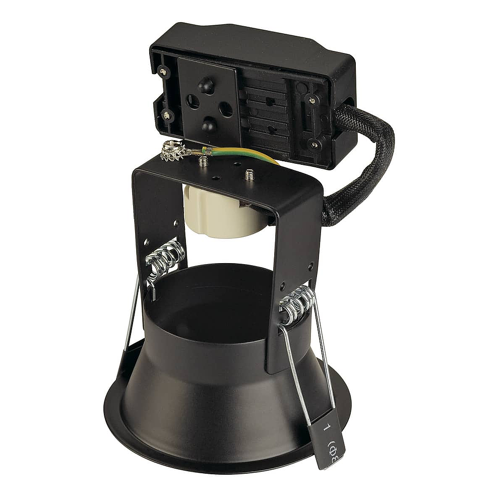DORENDO QPAR51, noir mat, 50W