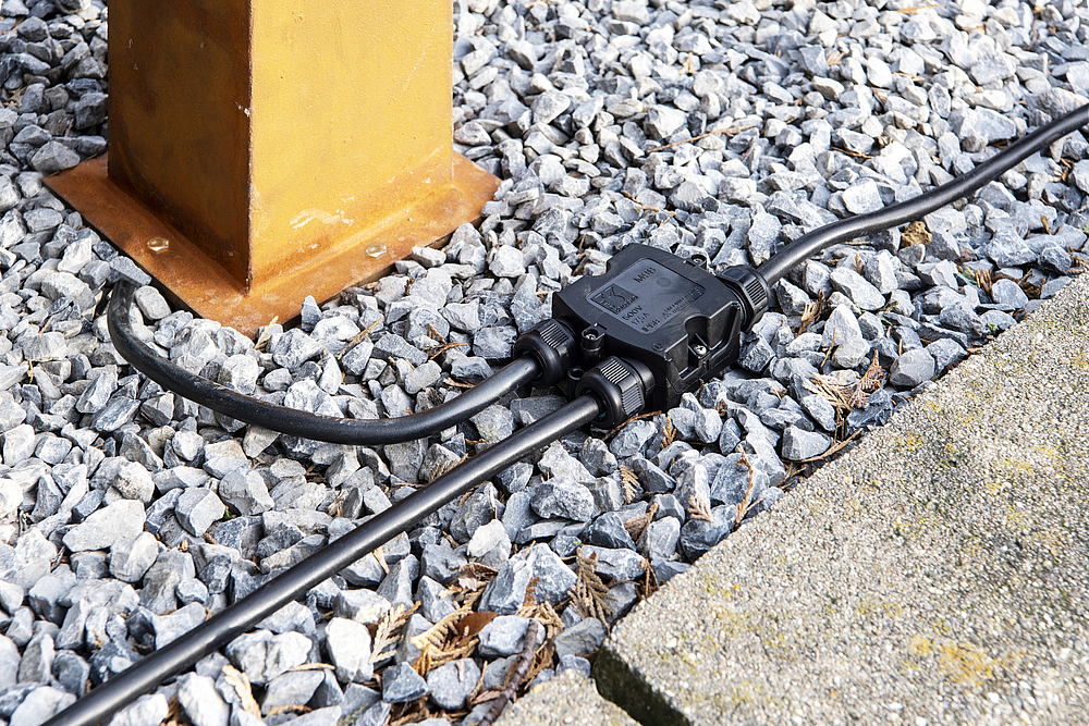 Boîte de connexion IP68 3pôles