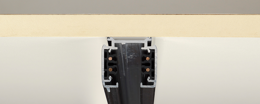 S-TRACK Rail 3m noir