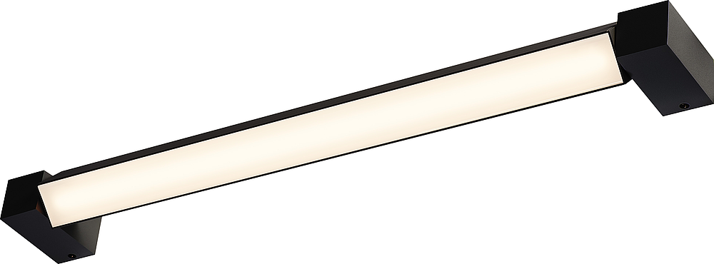 LONG GRILL LED, noir, 3000K