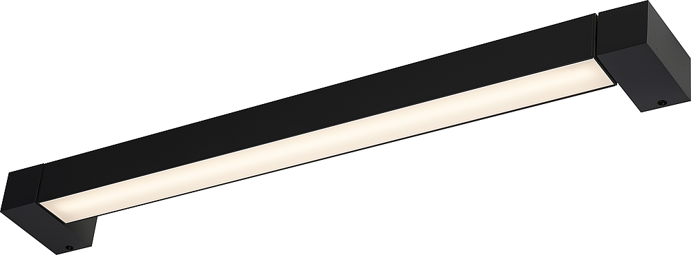 LONG GRILL LED, noir, 3000K