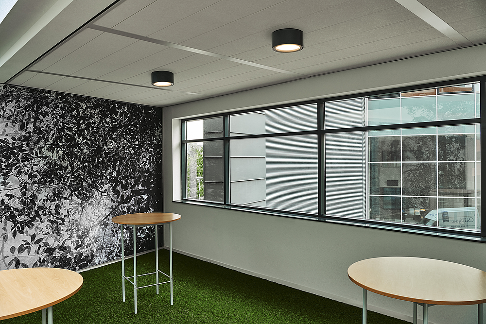 FERA 25, 2000lm, rond, noir