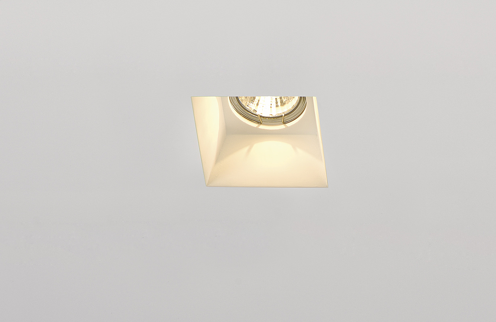 PLASTRA GU10 carré plâtre 35W