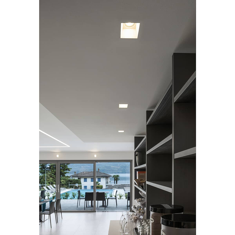 PLASTRA GU10 carré plâtre 35W