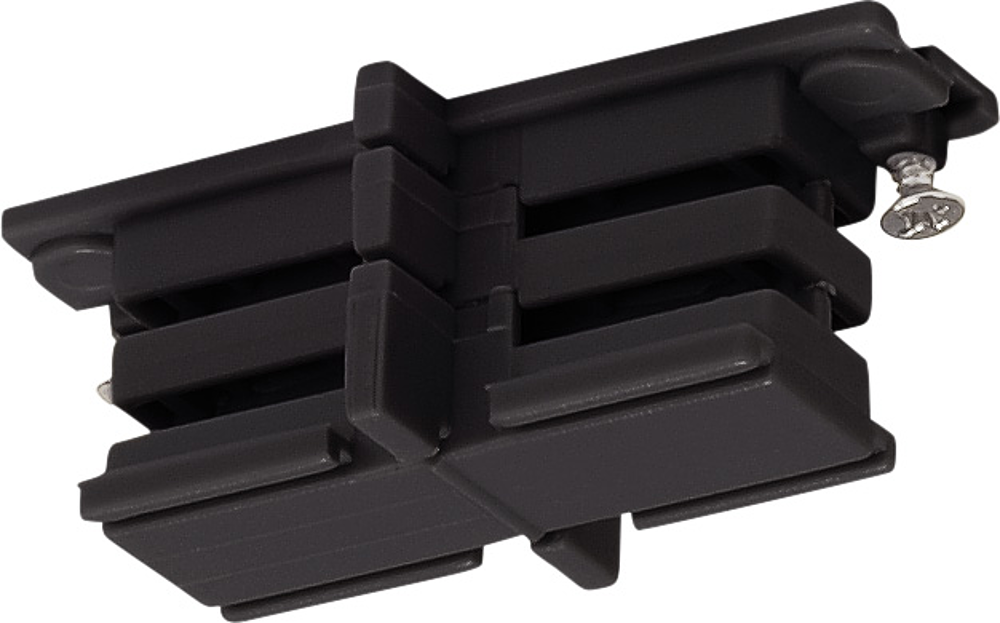 S-TRACK connecteur droit noir