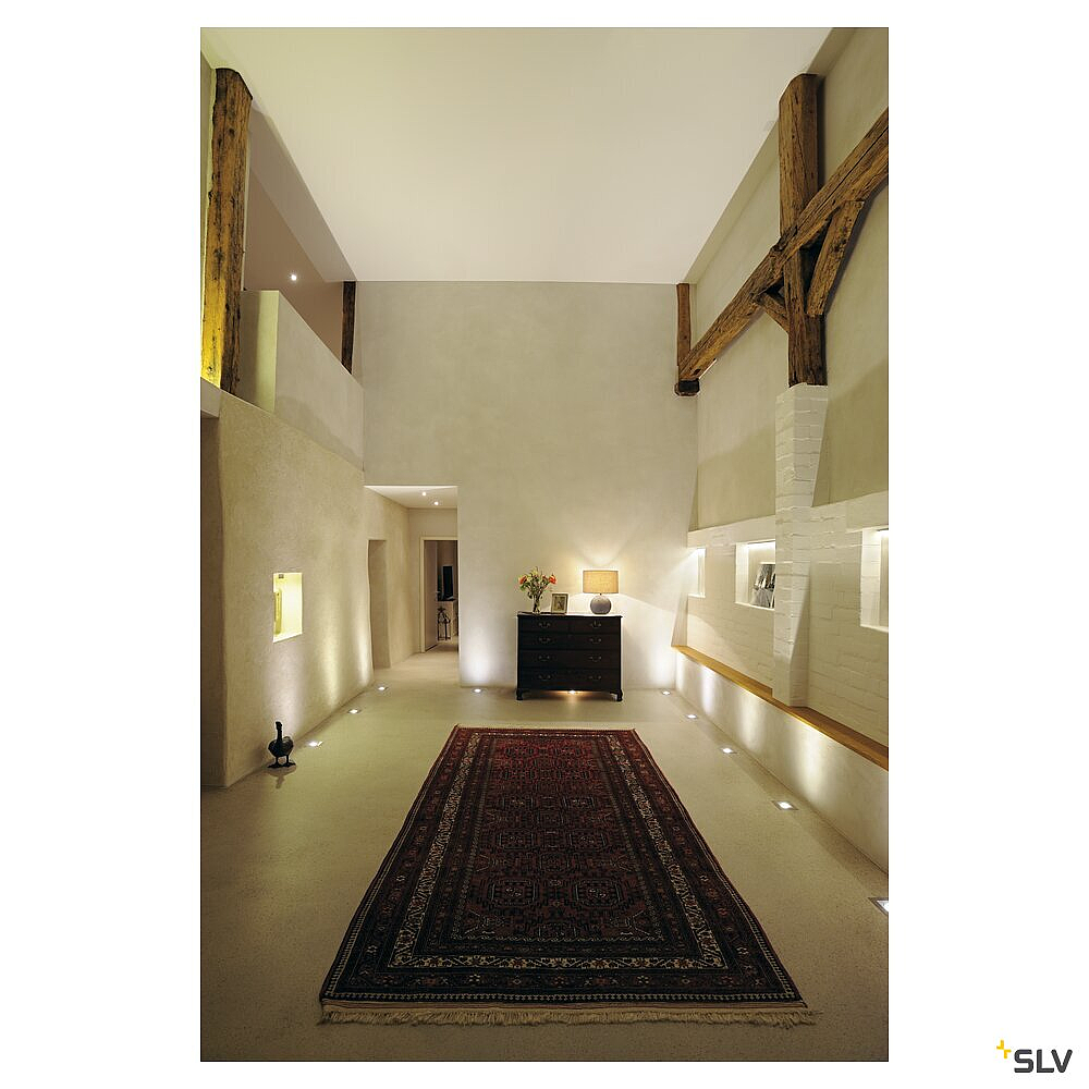 DASAR CARRE GU10, inox 304