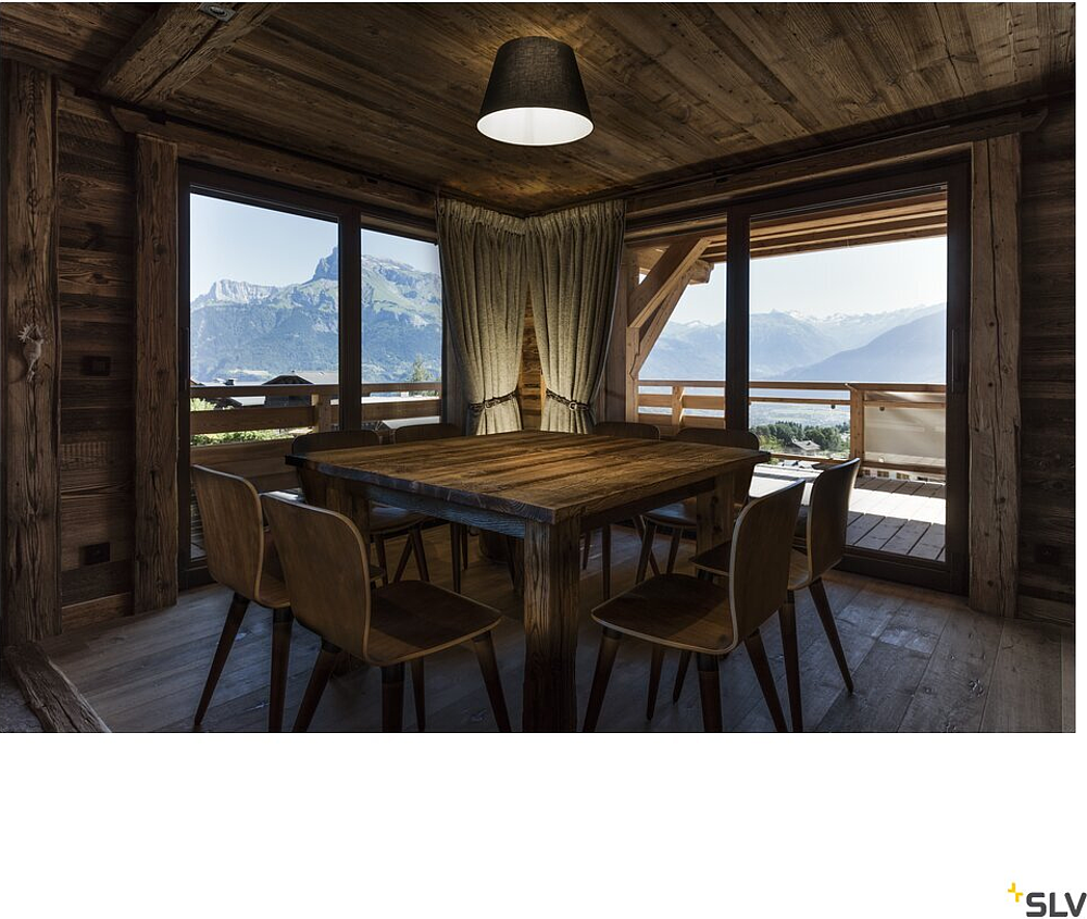 FENDA patère noire E27 max 60W