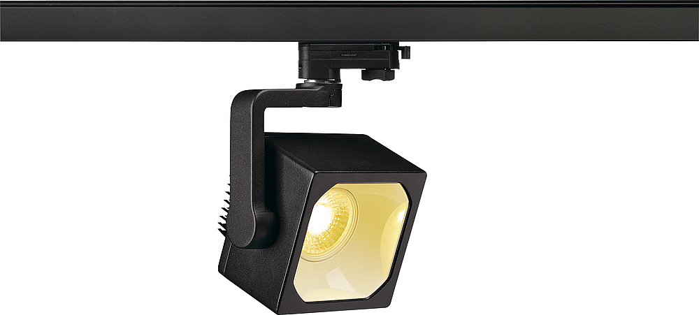 EURO CUBE noir LED 3000K 90°