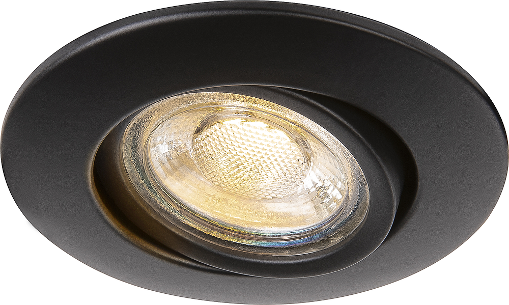 EASY-INSTALL QPAR51 rond noir