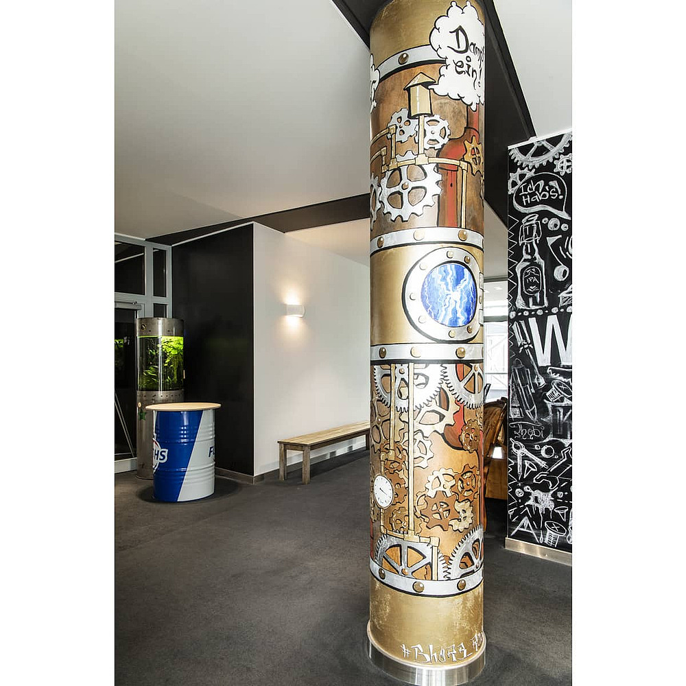 PLASTRA app incurvé bl