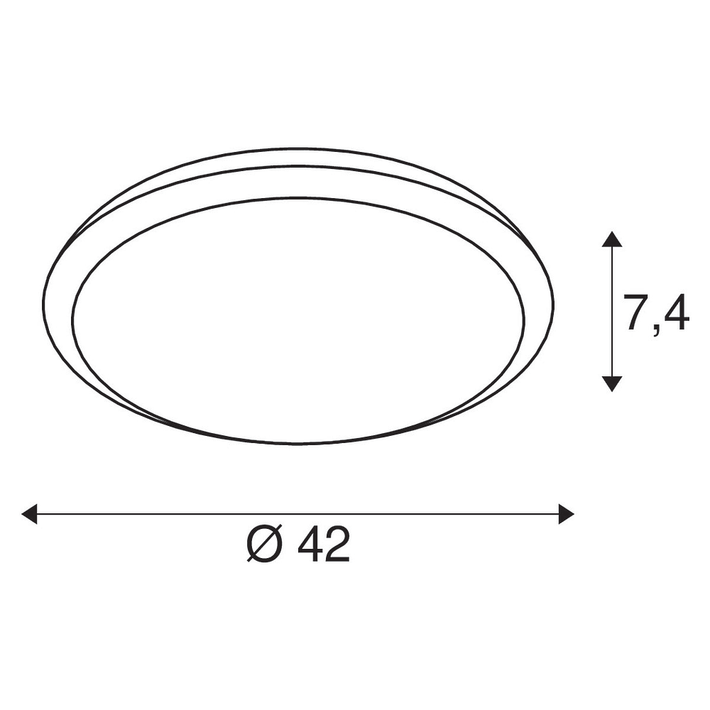 RUBA 42 app bl 3000/4000K