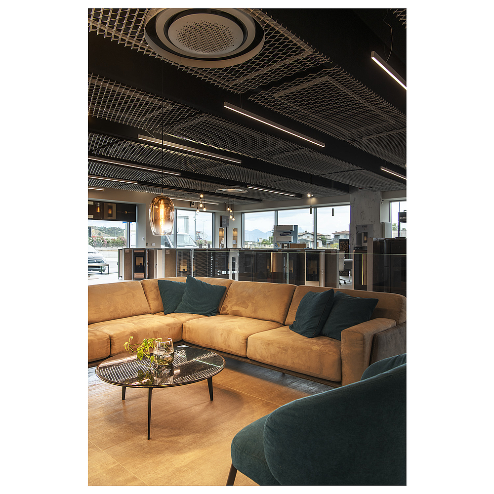 PANTILO OVAL suspension cuivre