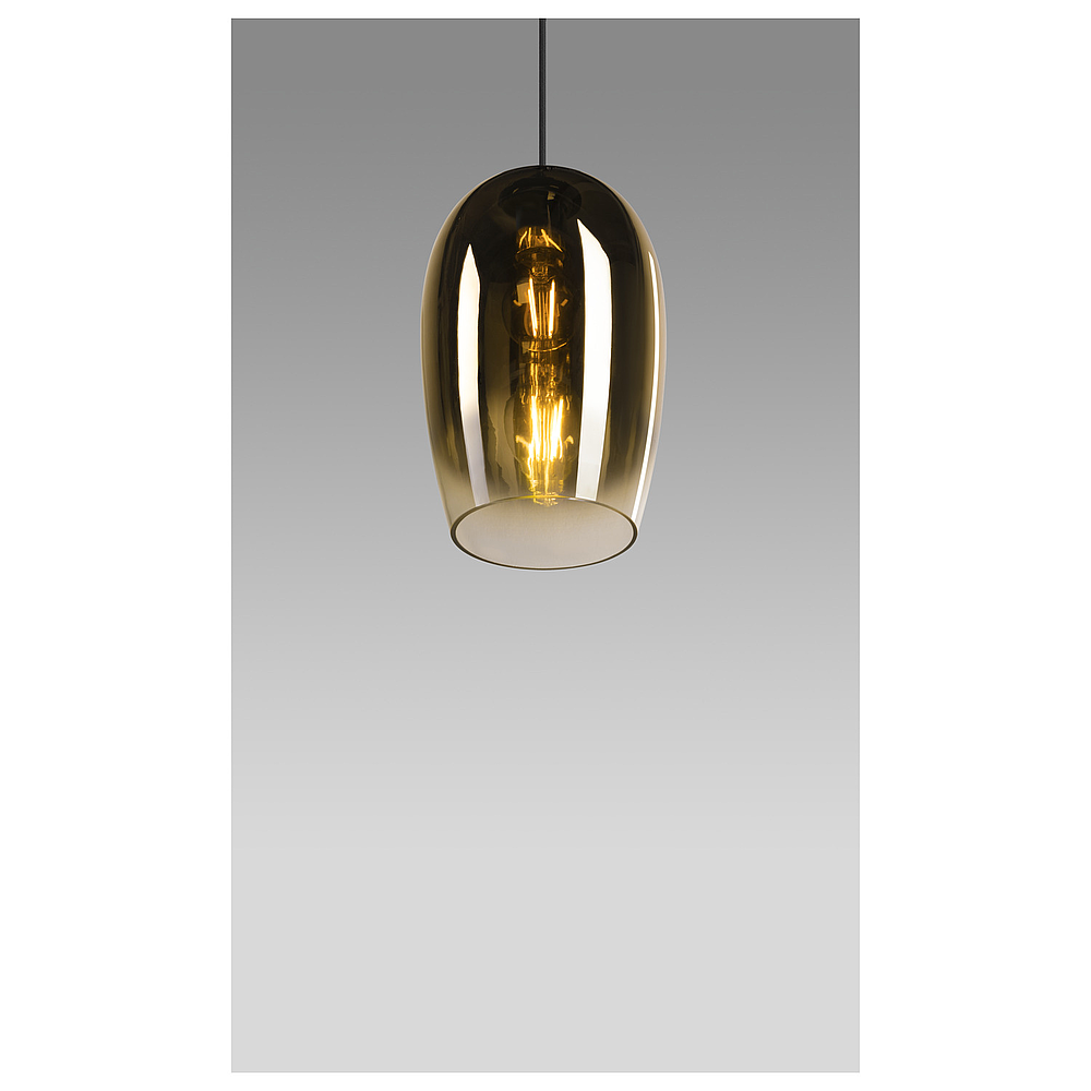 PANTILO OVAL, suspension doré
