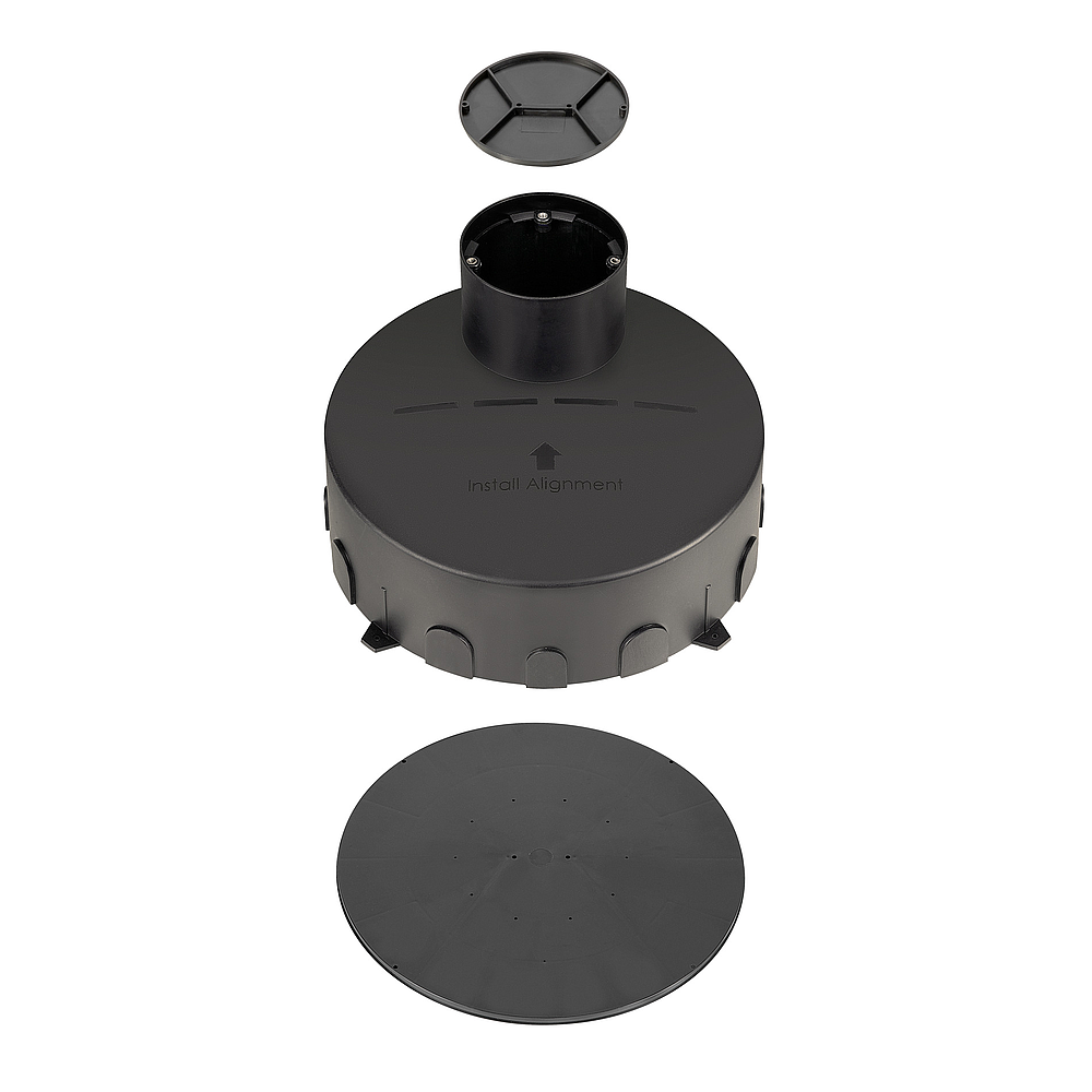 DASAR® M pot d'encastrement noir