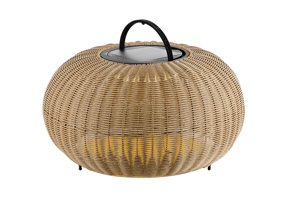 ADEGAN lampe solaire 2200K noir