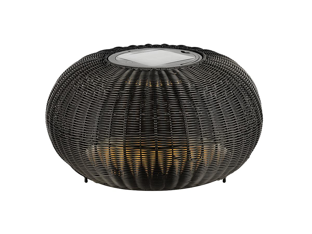 ADEGAN lampe solaire 2200K noir