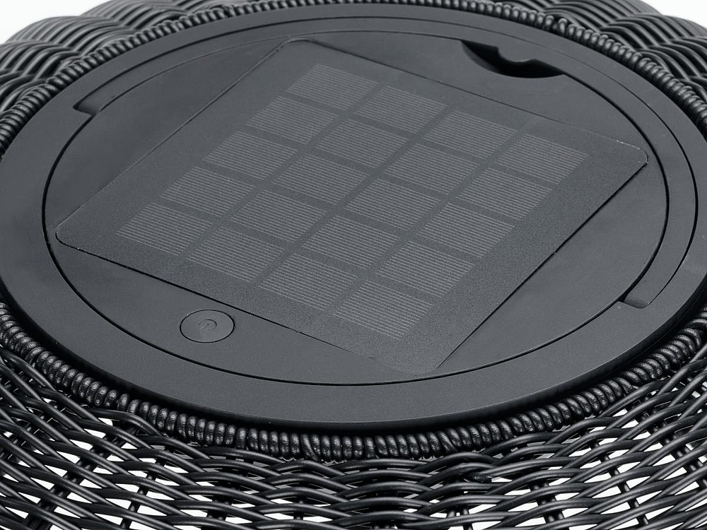 ADEGAN lampe solaire 2200K noir