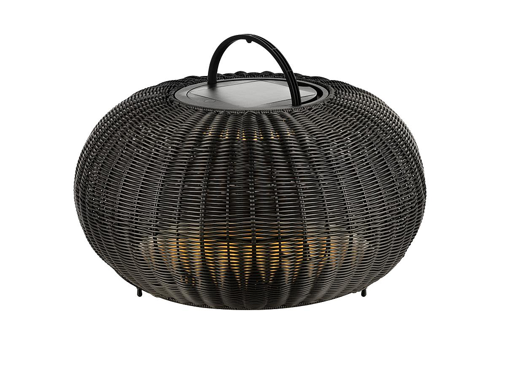 ADEGAN lampe solaire 2200K noir